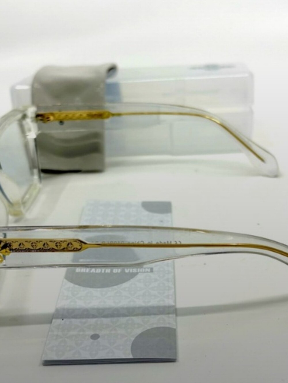 Clear Glasses With Blue Light UV Blocking Technology NIB - Picture 4 of 6
